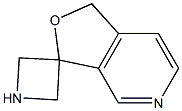 1'H-spiro[azetidine-3,3'-furo[3,4-c]pyridine] 化学構造式