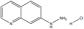 6-肼基喹啉盐酸盐, 15794-14-6, 结构式