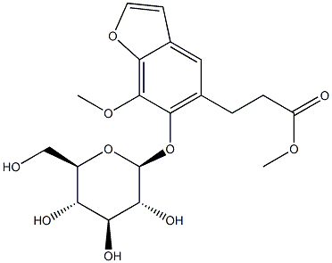 6-(BETA-D-吡喃葡萄糖基氧基)-7-甲氧基-5-苯并呋喃丙酸甲酯