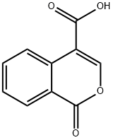 1-Oxo-1H-isochroMene-4-carboxylic acid Structure