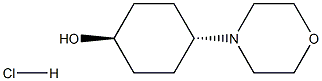 trans-4-Morpholinocyclohexanol hydrochloride Struktur