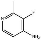 2-Picoline,4-amino-3-fluoro-(8CI) Structure