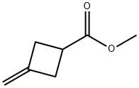 Cyclobutanecarboxylic acid, 3-methylene-, methyl ester (6CI,8CI,9CI) Struktur