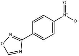 3-(4-硝基苯基)-1,2,4-恶二唑 结构式