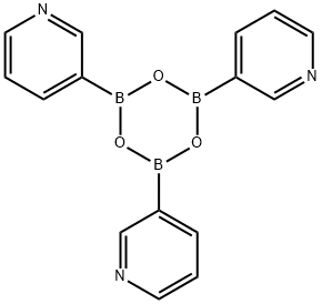 Tris(3-pyridyl)boroxin,160688-99-3,结构式