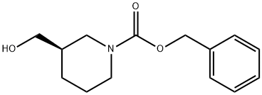 (3R)-3-羟甲基-1-哌啶甲酸苯基甲酯,160706-61-6,结构式