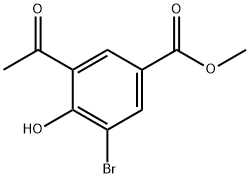 160753-84-4 3-アセチル-5-ブロモ-4-ヒドロキシ安息香酸メチル
