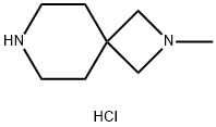 2-甲基-2,7-二氮杂螺[3.5]壬烷二盐酸盐,1610028-42-6,结构式