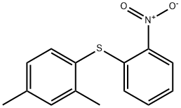 (2,4-diMethylphenyl)(2-nitrophenyl)sulfane 化学構造式