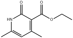 Ethyl 2-hydroxy-4,6-diMethylnicotinate 化学構造式
