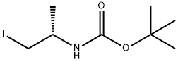 (S)-1-碘-2-(BOC-氨基)丙烷,161529-20-0,结构式