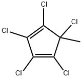 1,2,3,4,5-Pentachloro-5-Methylcyclopentadiene,16177-47-2,结构式