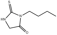 3-丁基-2-硫代氧-4-咪唑啉酮,162150-91-6,结构式