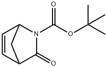 2-氮杂双环[2.2.1]庚-5-烯-2-羧酸,3-氧代-1,1-二甲基乙基酯, 162427-15-8, 结构式