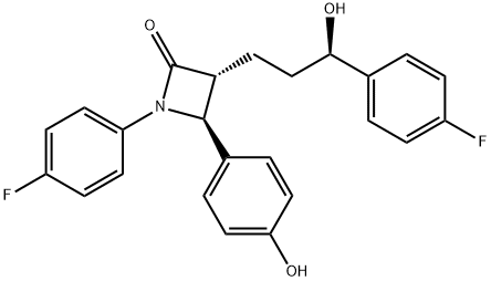 163380-16-3 (3R)-1-(4-フルオロフェニル)-3α-[(R)-3-ヒドロキシ-3-(4-フルオロフェニル)プロピル]-4β-(4-ヒドロキシフェニル)アゼチジン-2-オン