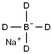 硼氢化钠-D4,10B, 163779-18-8, 结构式