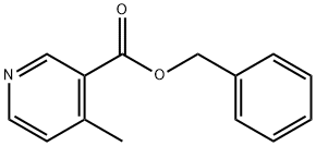 Benzyl 4-Methylnicotinate 化学構造式
