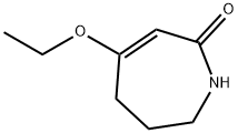 2H-Azepin-2-one,4-ethoxy-1,5,6,7-tetrahydro- 化学構造式