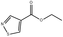 Ethyl isothiazole-4-carboxylate 化学構造式