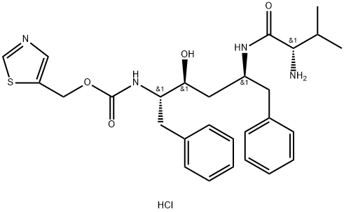 [4-[(2-AMino-3-Methyl-1-oxobutyl)aMino]-2-hydroxy-5-phenyl-1-(phenylMethyl)
pentyl]-carbaMic Acid 5-ThiazolylMethyl Ester Monohydrochloride