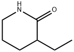 3-Ethylpiperidin-2-one Struktur