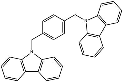 N,N'-Dicarbazolyl-1,4-dimethene-benzene|9,9'-[1,4-亚苯基二(亚甲基)]二-9H-咔唑