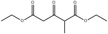 Diethyl 2-Methyl-3-oxopentanedioate Struktur