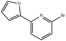 2-broMo-6-(furan-2-yl)pyridine Structure