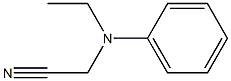 2-(ethyl(phenyl)aMino)acetonitrile 化学構造式