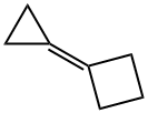 cyclopropylidenecyclobutane Structure