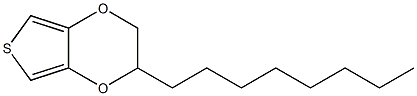 2-辛基-2,3-二氢噻吩并[3,4-B][1,4]二恶英,168908-24-5,结构式