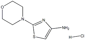 2-Morpholinothiazol-4-aMine hydrochloride Struktur