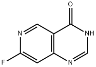 7-Fluoropyrido[4,3-d]pyriMidin-4(1H)-one,171178-37-3,结构式