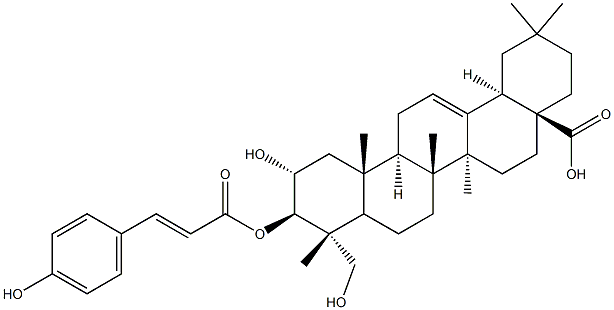 3-O-CouMaroylarjunolic acid Struktur