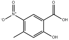 2-히드록시-4-메틸-5-니트로-벤조산