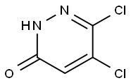 5,6-Dichloropyridazin-3(2H)-one Structure