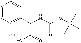 BOC-3,5-二碘-4-羟基-D-苯甘氨酸, 173383-08-9, 结构式