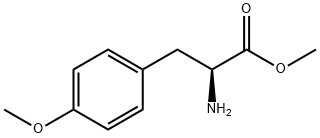 O-甲基-L-酪氨酸甲酯盐酸盐,17355-19-0,结构式