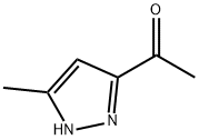 1-(5-甲基-1H-吡唑-3-基)乙酮,17357-74-3,结构式