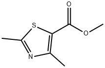 2,4-二甲基-5-噻唑羧酸甲酯,173841-81-1,结构式