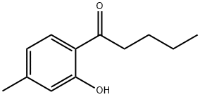 2'-ヒドロキシ-4'-メチルバレロフェノン 化学構造式