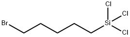 5-溴戊基三氯硅烷, 174094-37-2, 结构式