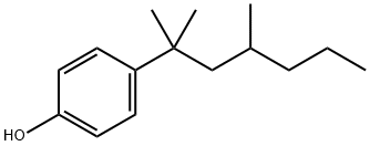 PHENOL,4-(1,1,3-TRIMETHYLHEXYL)- 结构式