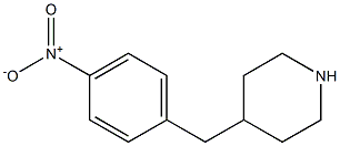 4-[4-硝基苯基亚甲基]哌啶 结构式