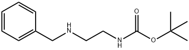 (2-(苄基氨基)乙基)氨基甲酸叔丁酯,174799-52-1,结构式