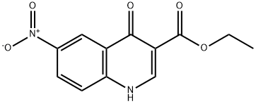 6-硝基-4-氧代-1,4-二氢喹啉-3-羧酸乙酯,175087-43-1,结构式