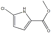 5-chloro-1H-Pyrrole-2-carboxylic acid Methyl ester Structure