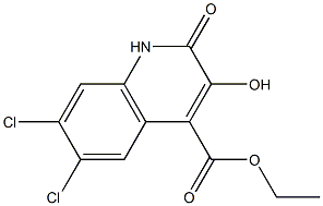 Ethyl 6,7-dichloro-3-hydroxy-2-oxo-1,2-dihydroquinoline-4-carboxylate|6,7-二氯-3-羟基-2-氧代-1,2-二氢喹啉-4-羧酸乙酯