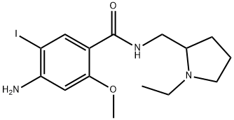 4-Amino-N-[(1-ethyl-2-pyrrolidinyl)methyl]-5-iodo-2-methoxybenzamide