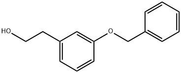 间苄氧基苯乙醇 结构式